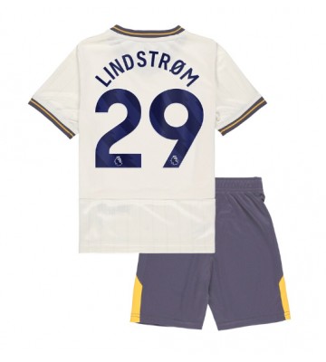 Everton Jesper Lindstrom #29 Tredje Kläder Barn 2024-25 Kortärmad (+ Korta byxor)
